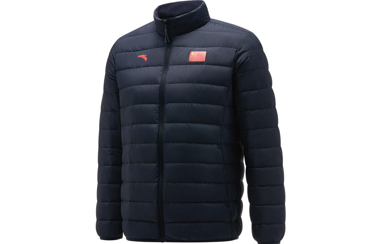 

Спортивная коллекция Life пуховик мужской темно-синий Anta, цвет Legend Blue