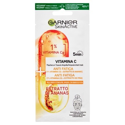 

Skin Active Mask Ampoule Витамин С, Garnier