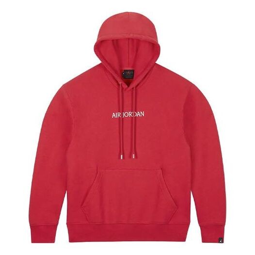 

Толстовка Air Jordan Solid Color Hoodie Men's Red, красный
