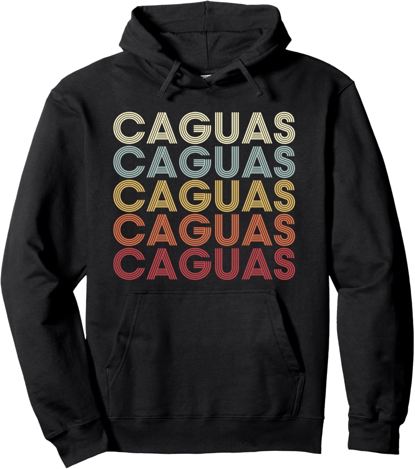 

Caguas Puerto Rico Толстовка с надписью Caguas PR Vintage Caguas Puerto Rico Caguas Pr Vintage, черный