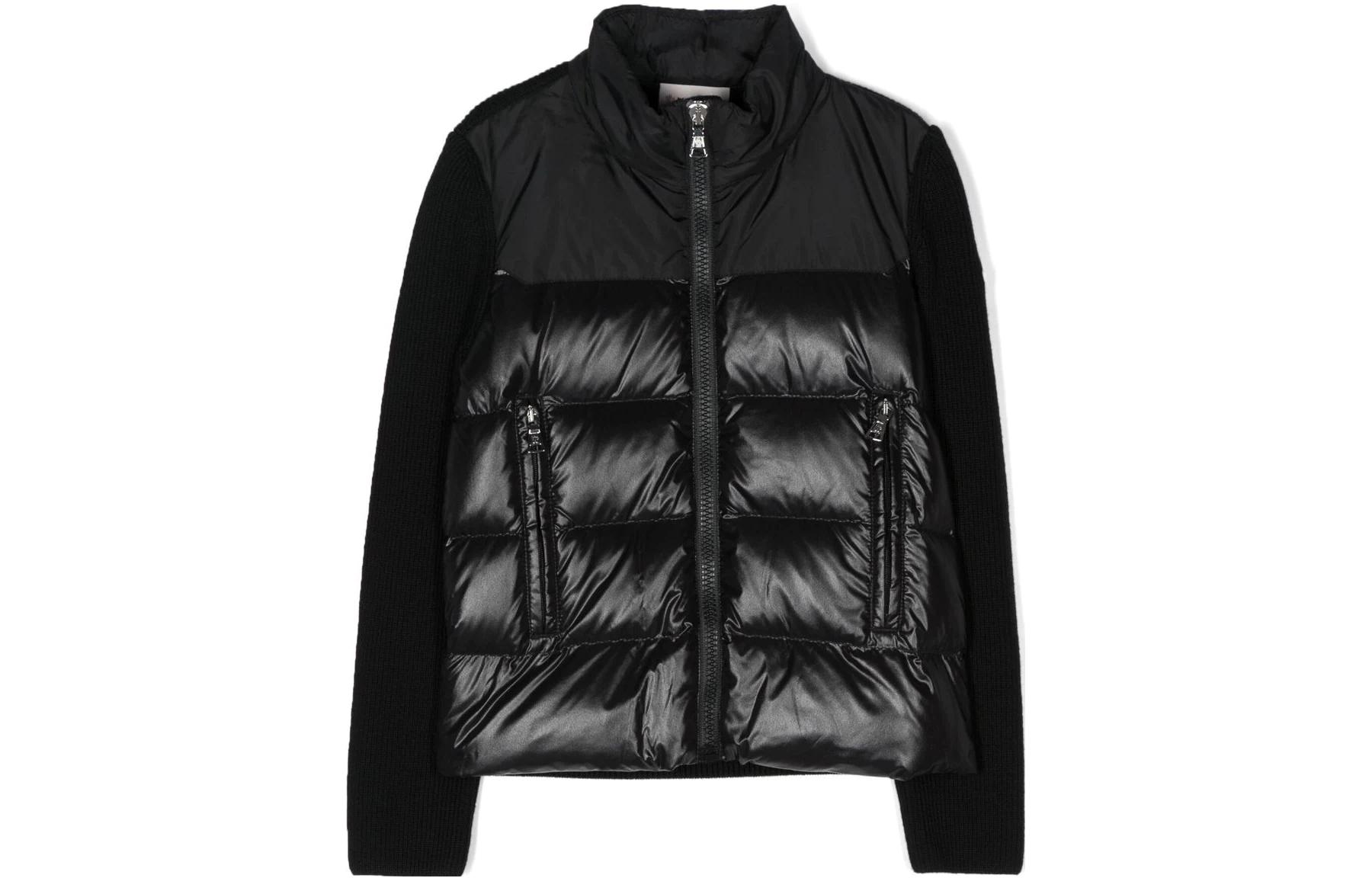 

Детская пуховая куртка Moncler, черная