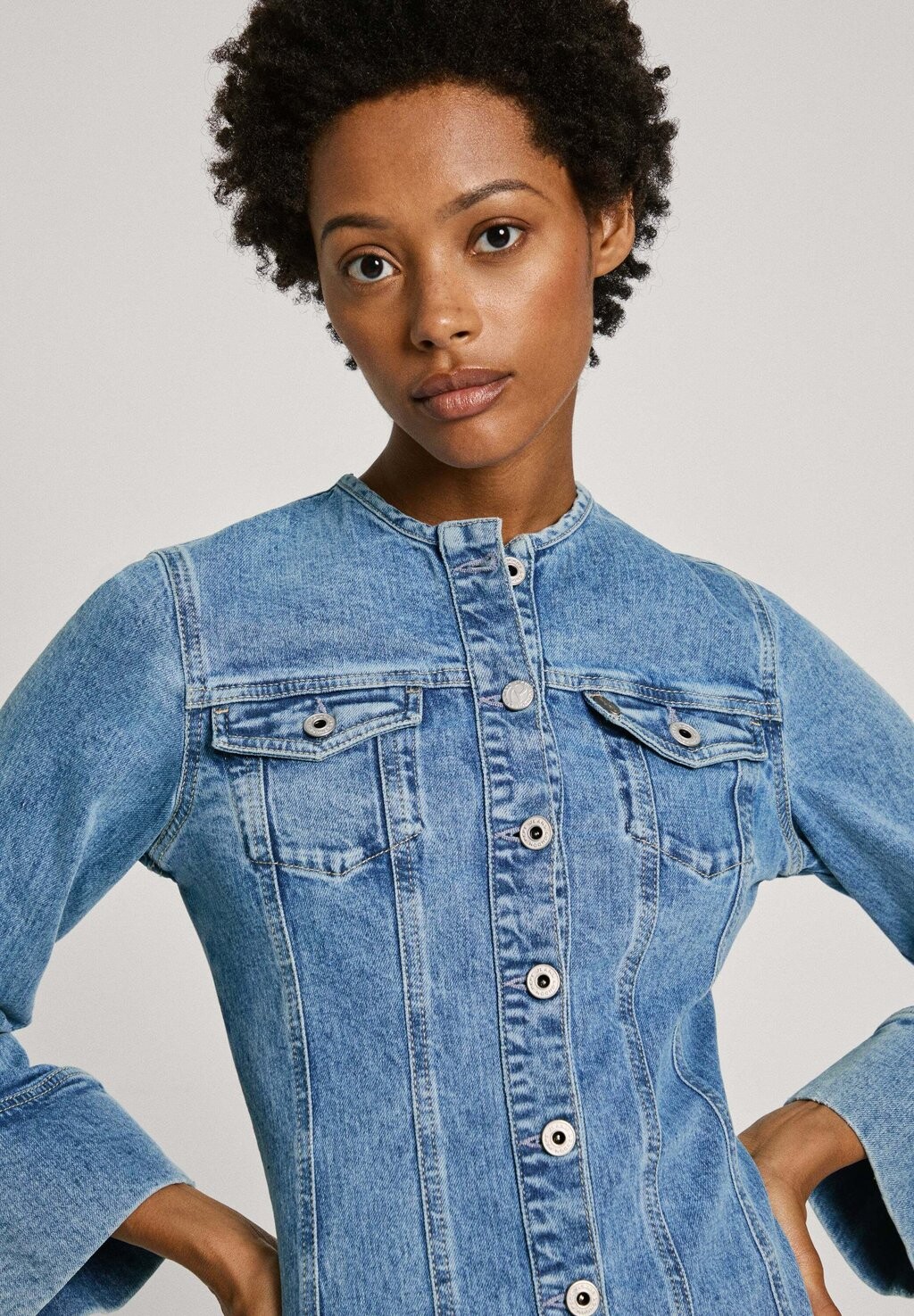 

Джинсовое платье ELLA Pepe Jeans, синий деним