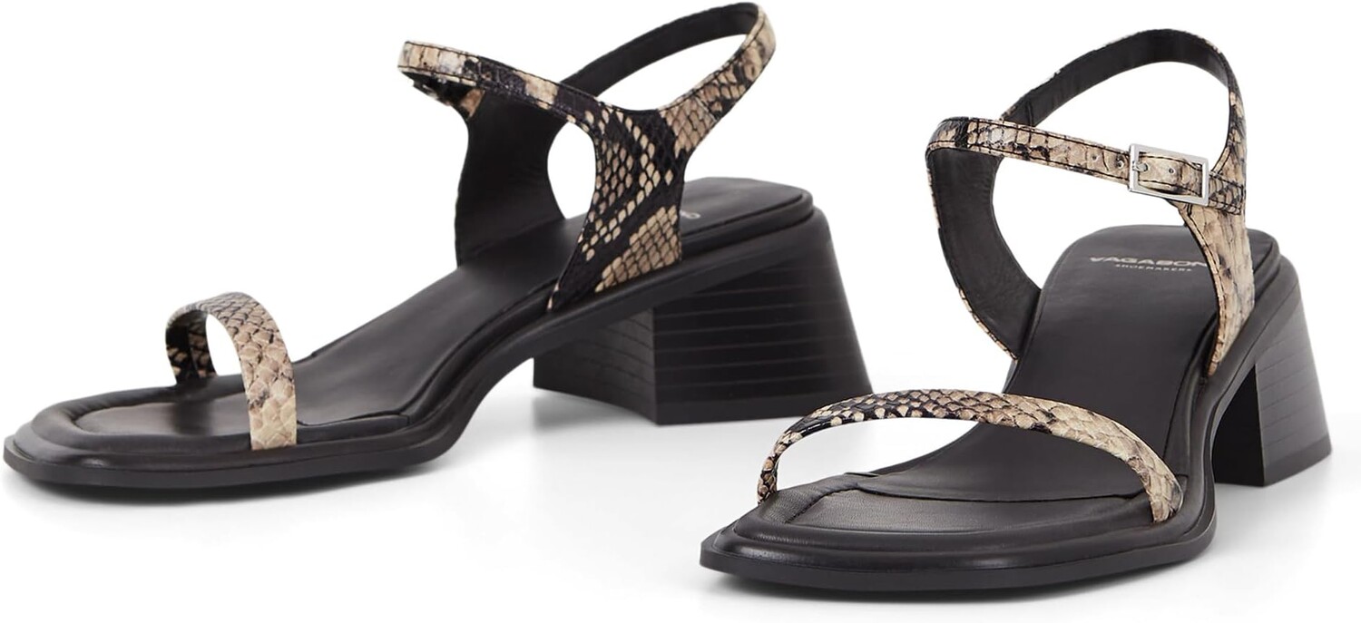 

Туфли Vagabond Shoemakers Ines Snake Sandals, цвет Beige/Black