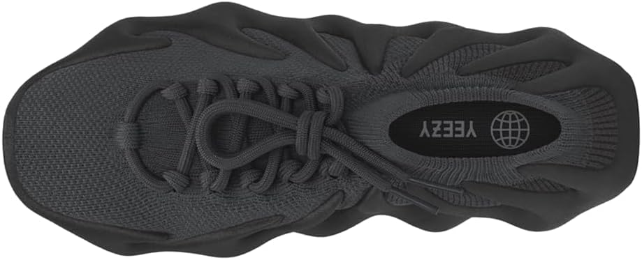 Мужские кроссовки adidas Yeezy 450 на шнуровке, черный — фото 3