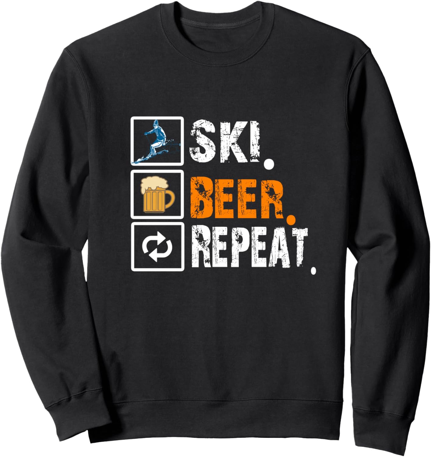 

Забавная толстовка с надписью Лыжи, пиво, повторение, черная Funny Ski Beer Repeat Skiing & Skiers Beer Gifts, Черный, Забавная толстовка с надписью Лыжи, пиво, повторение, черная Funny Ski Beer Repeat Skiing & Skiers Beer Gifts