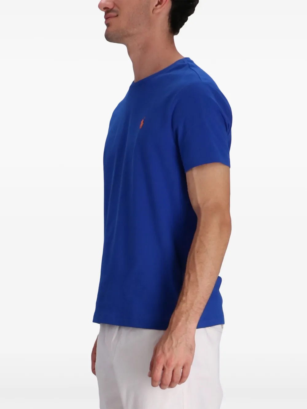 Футболка с вышивкой Polo Pony POLO RALPH LAUREN, синий — фото 3