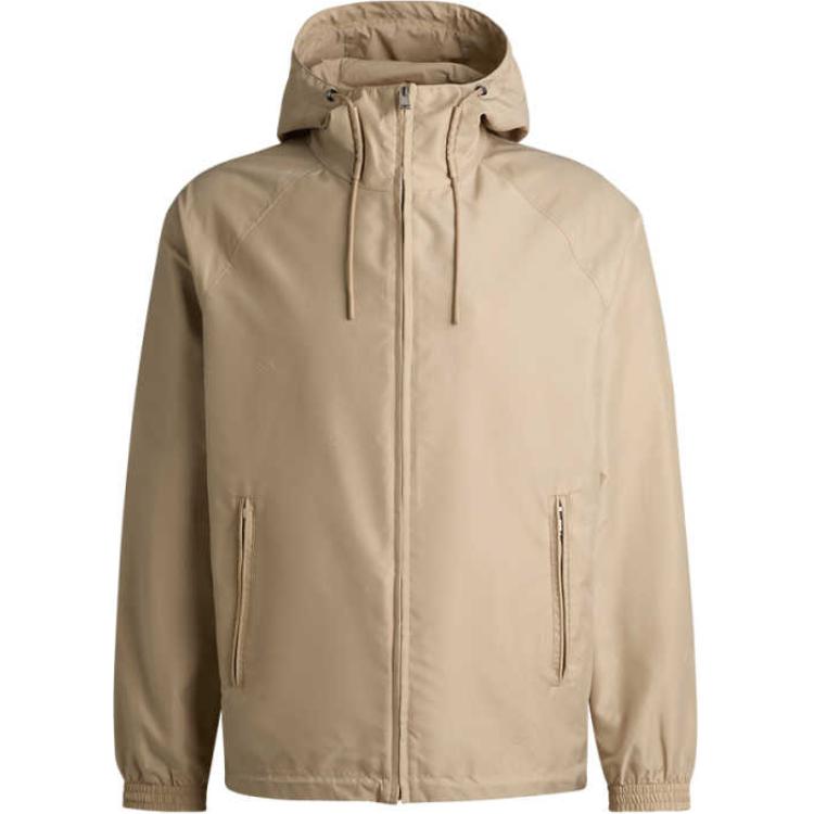 

HUGO BOSS Босс худи с застежкой молнией, Light Khaki