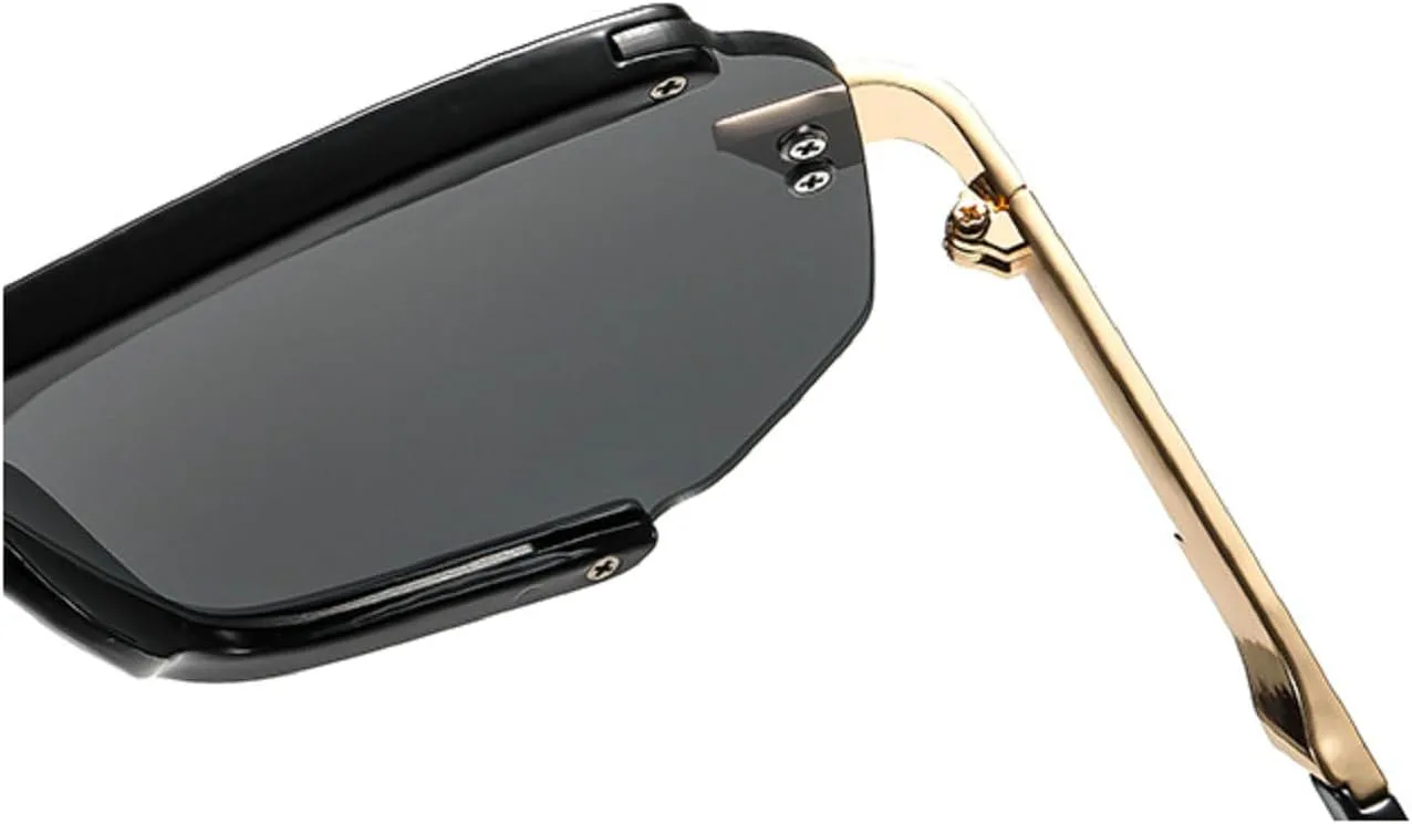 

Модные большие мужские солнцезащитные очки-пилот для женщин, винтажные мужские солнцезащитные очки в пластиковой оправе с защитой от УФ-излучения UV400 mincl, C2