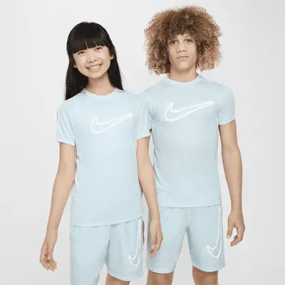 

Топ Nike Academy23, цвет Glacier Blue/White/White