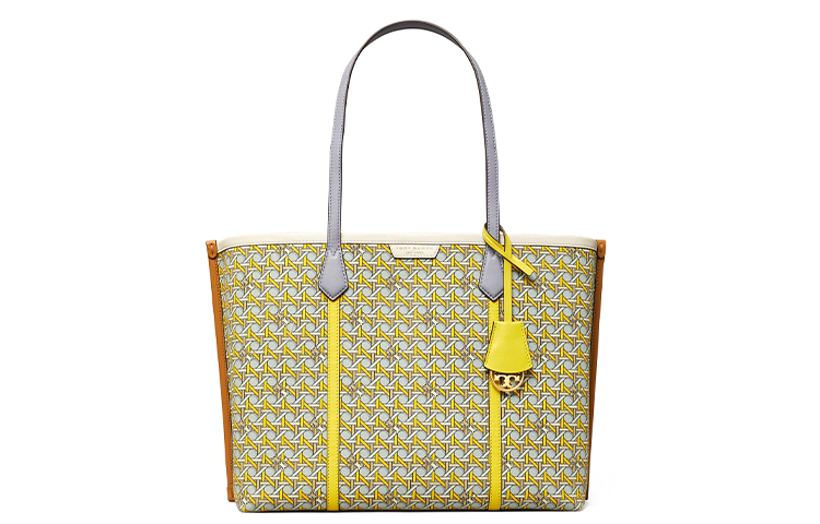 

TORY BURCH Сумка через плечо женская синяя желтая