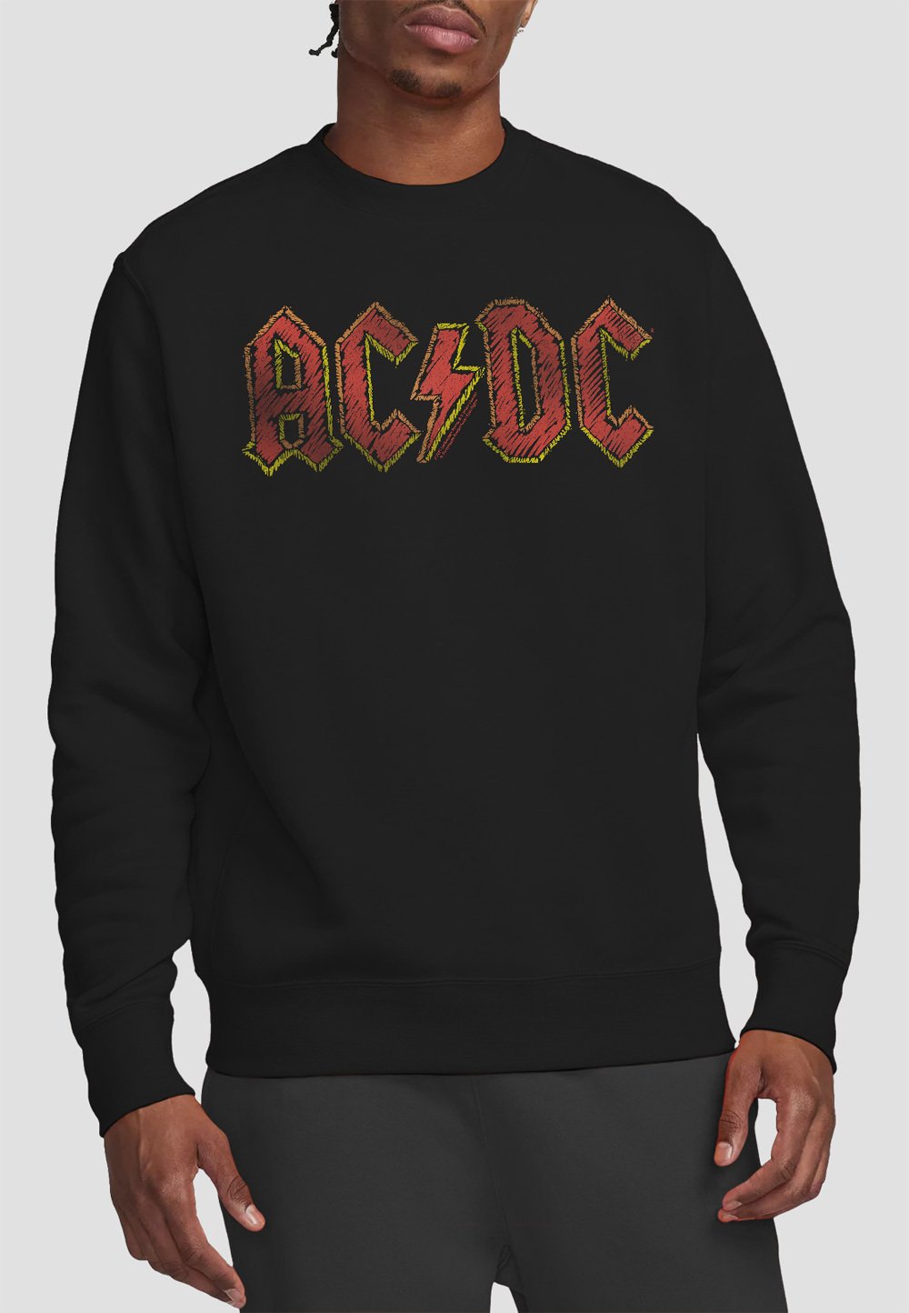 

Толстовка AC DC HAND DRAWN LOGO Cotton Soul, черный