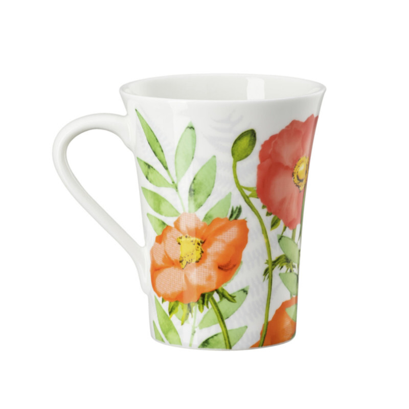 My Mug Collection - Big Flowers - Кружка Anemone с ручкой 0,40 л Hutschenreuther, красочный — фото 2