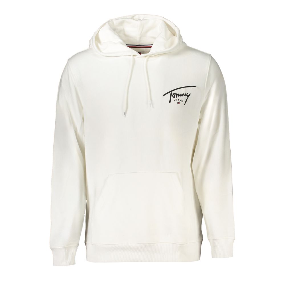 

Белый хлопковый мужской свитер Tommy Hilfiger