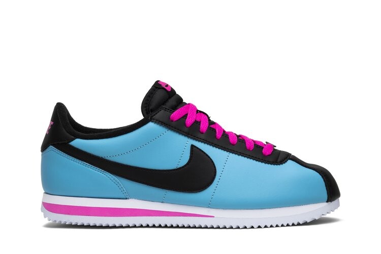 

Кроссовки Nike Cortez Basic Leather 'South Beach', синий