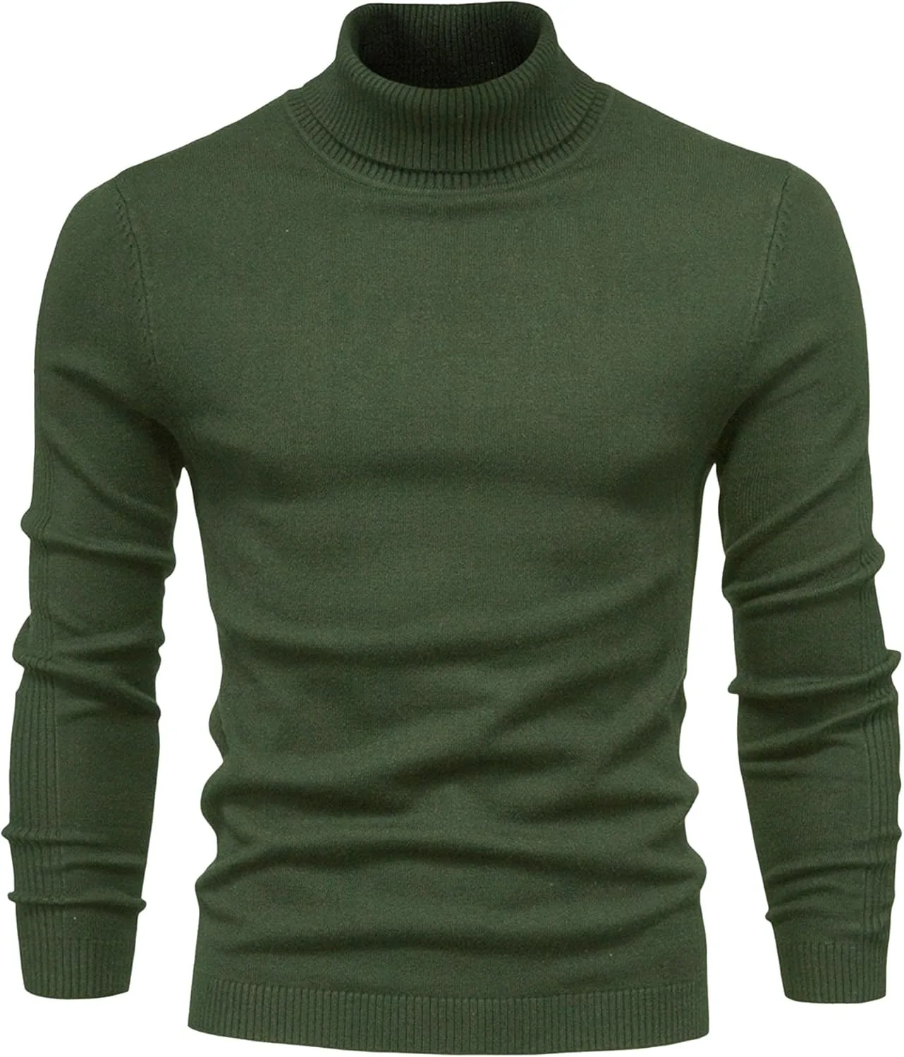 

Мужской свитер с длинным рукавом Slim Fit QOAAIE