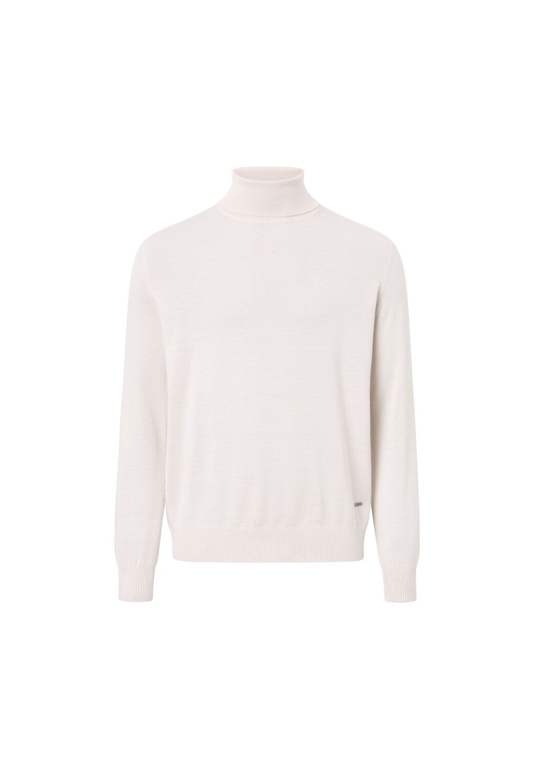 

Мужской вязаный свитер - JK-04Donte, водолазка, тонкая вязка, шерсть, однотонный JOOP!, бежевый