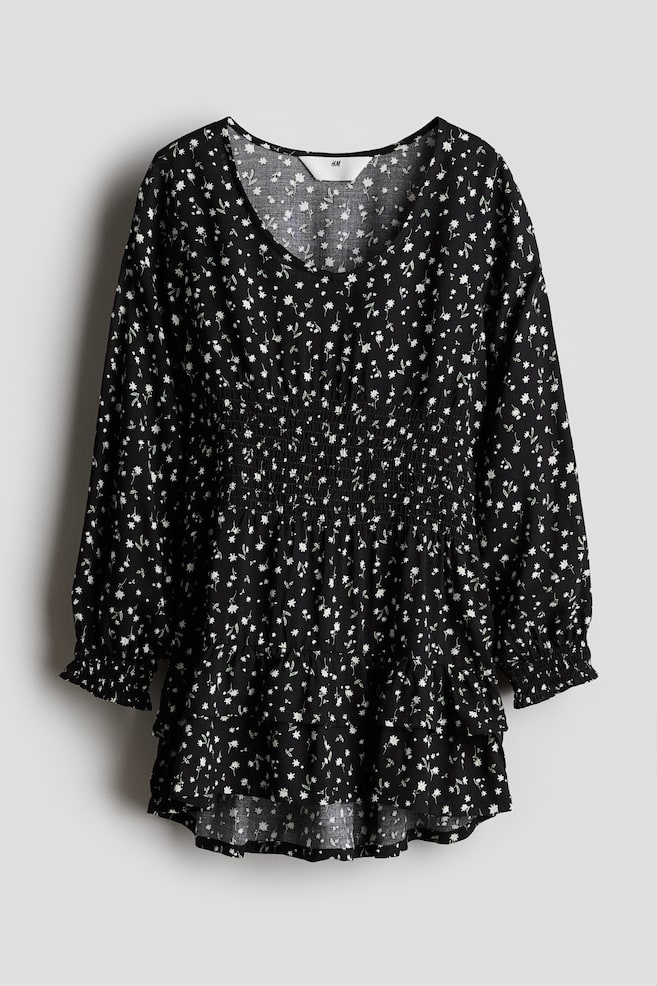 

Платье в сборку H&M, мультиколор