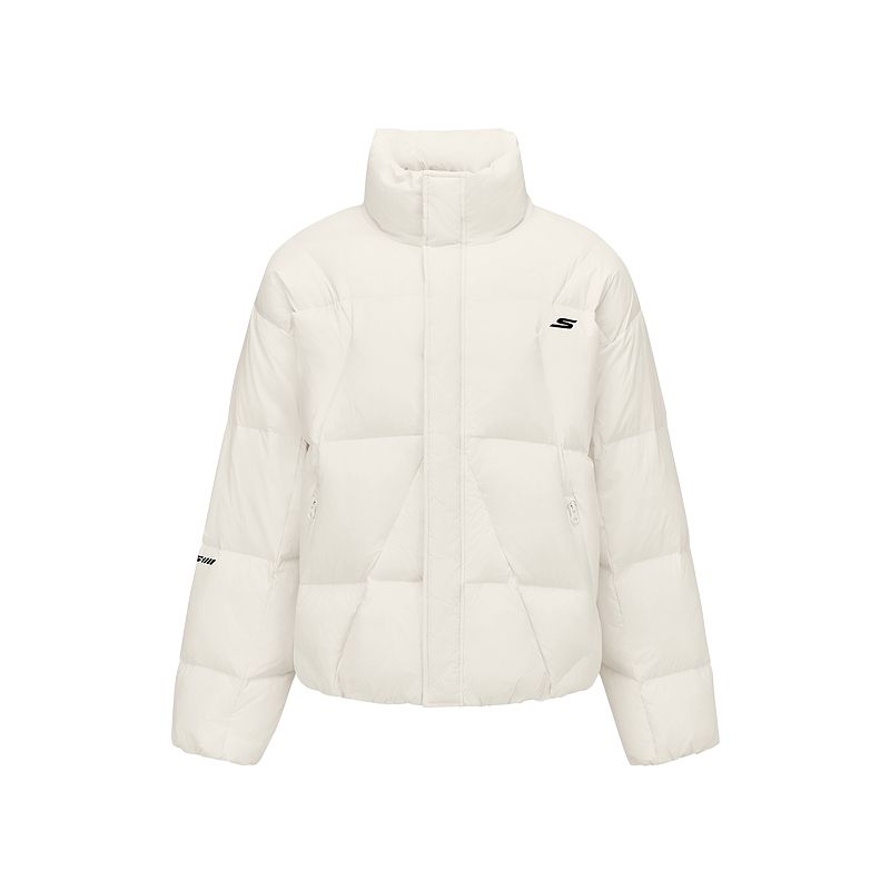 

Skechers Пуховик унисекс зефирный белый 0074, Marshmallow White-0074