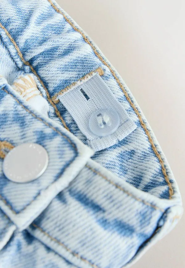 Джинсы прямого кроя, зауженного кроя. Next, Denim Light Wash — фото 3