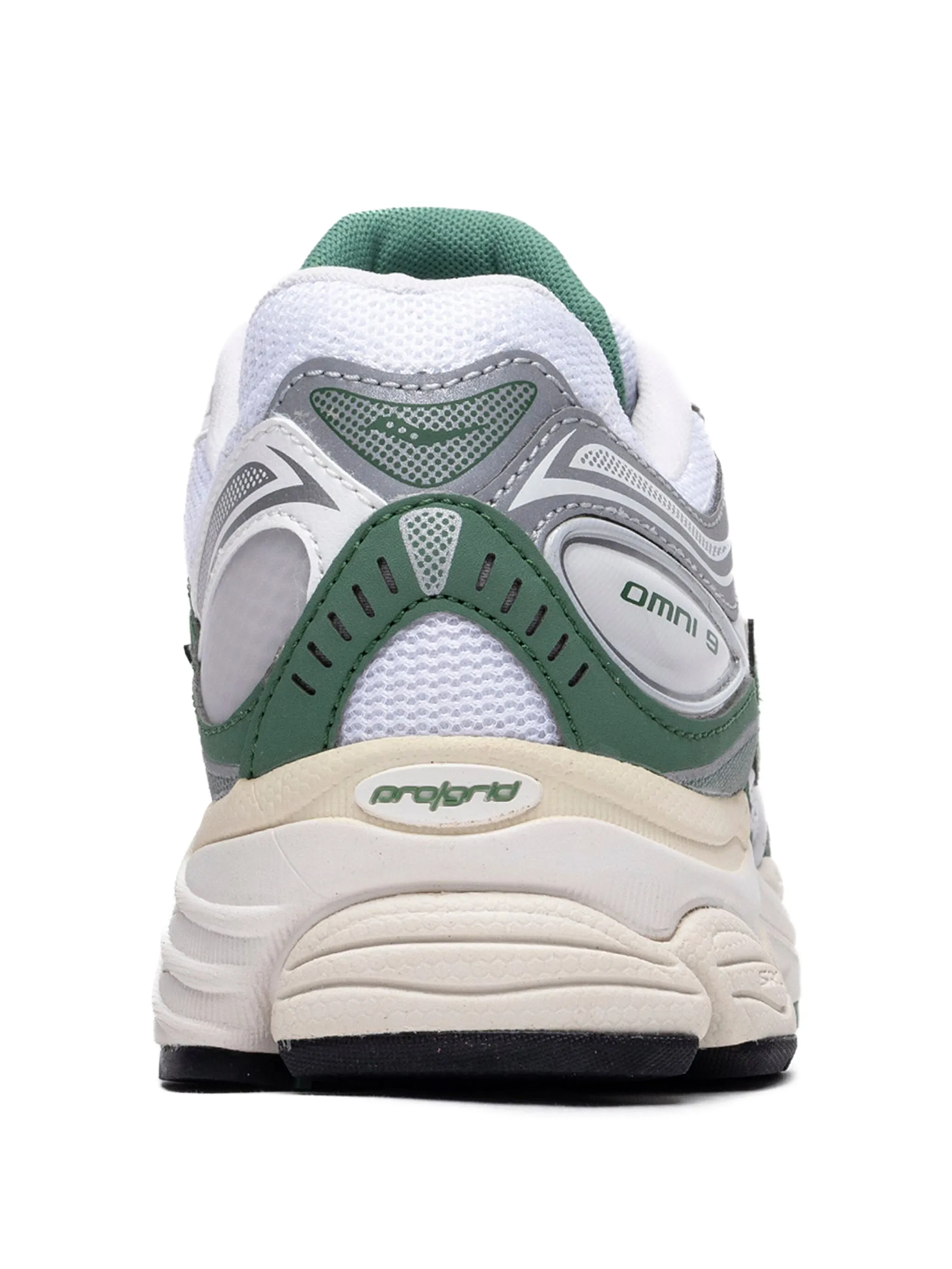 Кроссовки Progrid Omni 9 Green/White Saucony, белый — фото 2