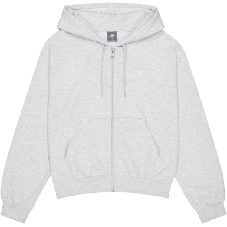 

New Balance Худи с вышитым логотипом, Gray White