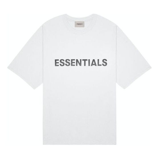 

Футболка Fear of God Essentials SS20 Applique T-Shirt 'White' FOG-SS20-220, белый
