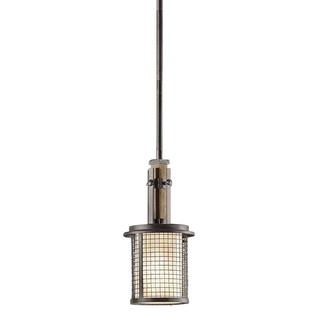 

Подвесной светильник Ahrendale, железо и стекло, 1 лампочка Elstead Lighting