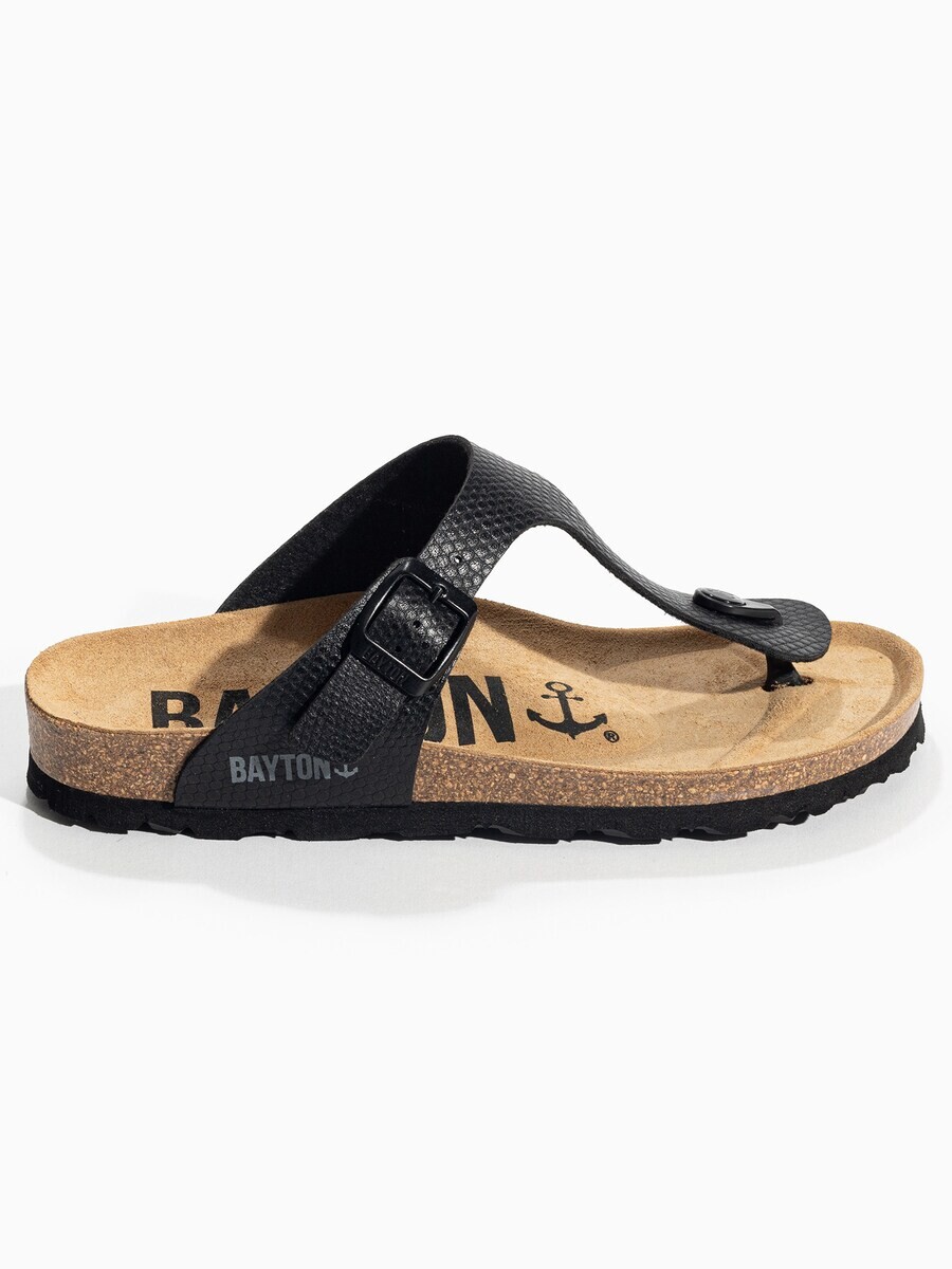 Сандалии с т-образным ремешком Bayton T-Bar Sandals Mercure, черный — фото 4