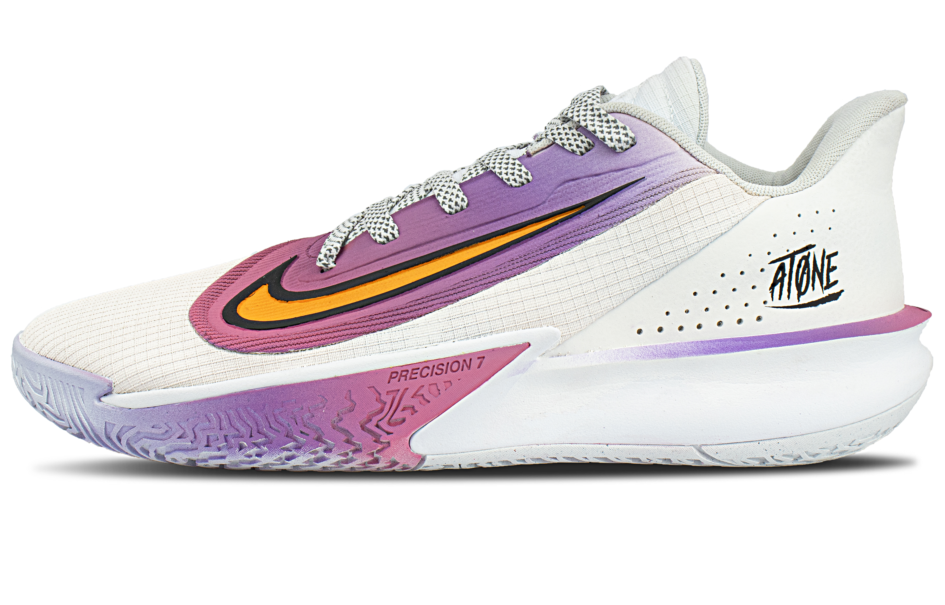 

Nike Баскетбольные кроссовки Precision 7 Shock Absorbers Low Top, мужские, фиолетовые