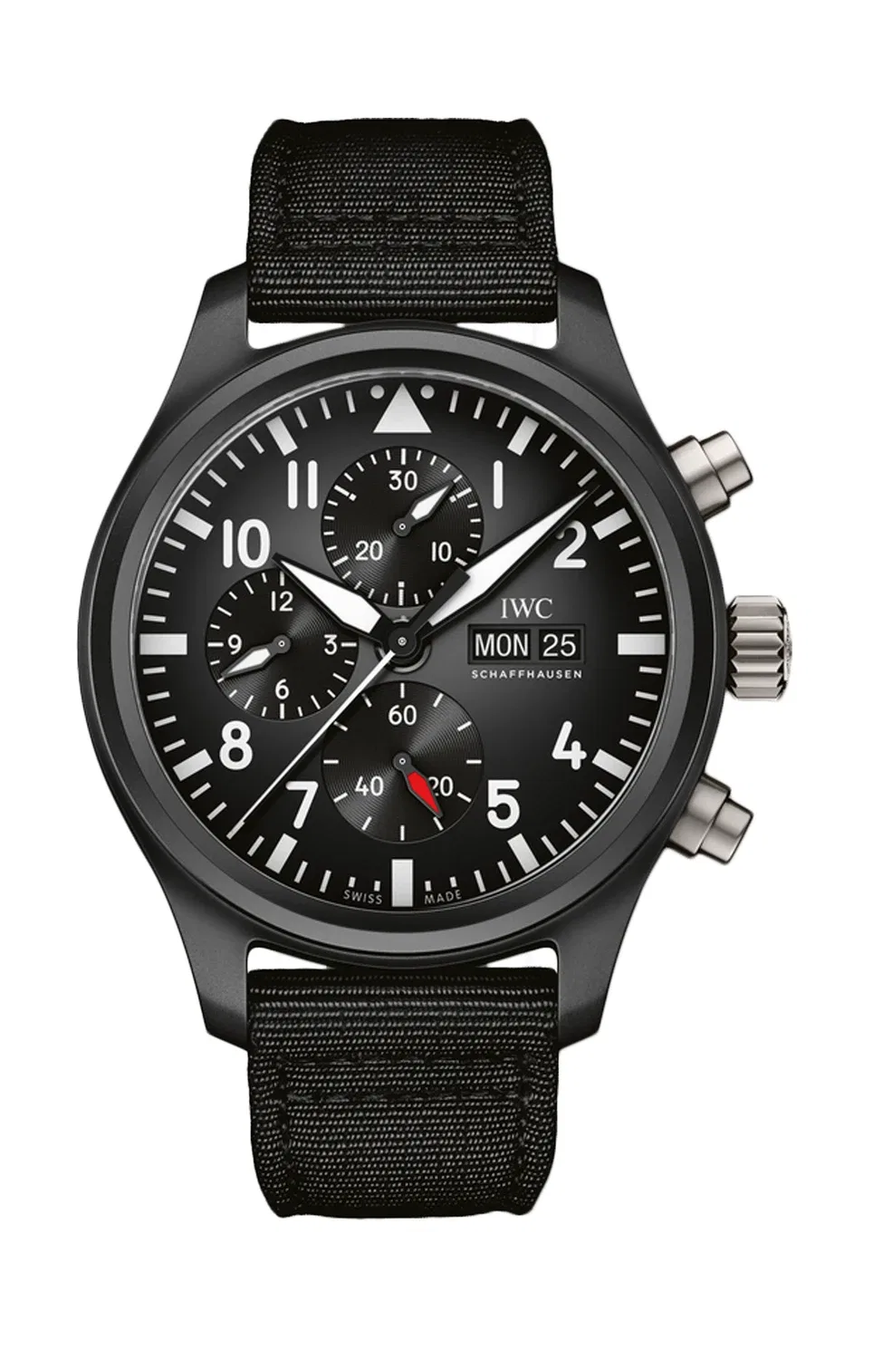 Хронограф для пилотов TOP GUN - IW389101 IWC SCHAFFHAUSEN, серебряный