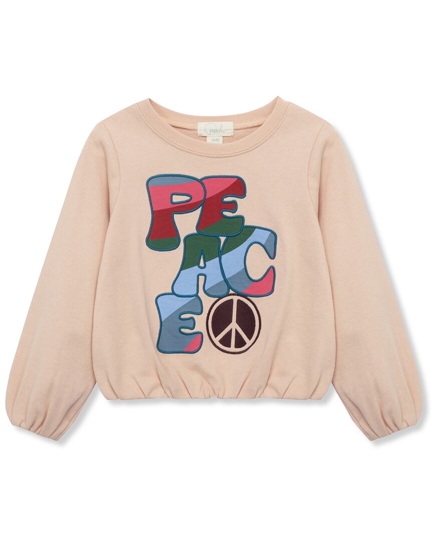 

Детский пуловер Peek Kids Peace, коричневый