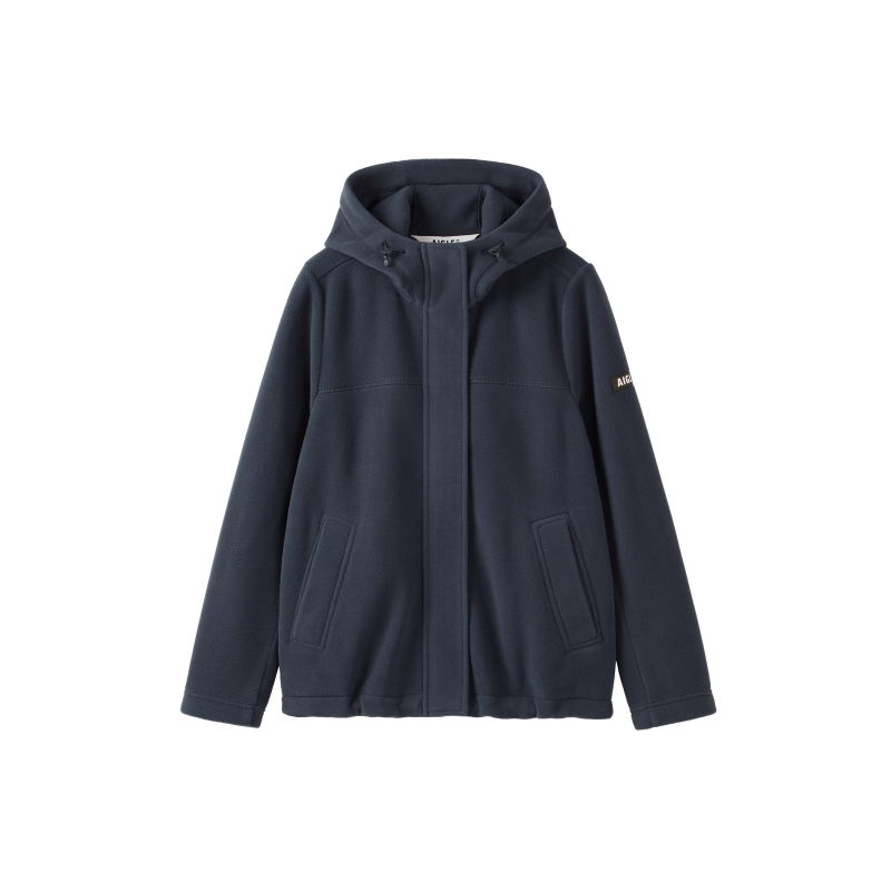 

Пальто бархатистое женское Imperial темно-синее AIGLE