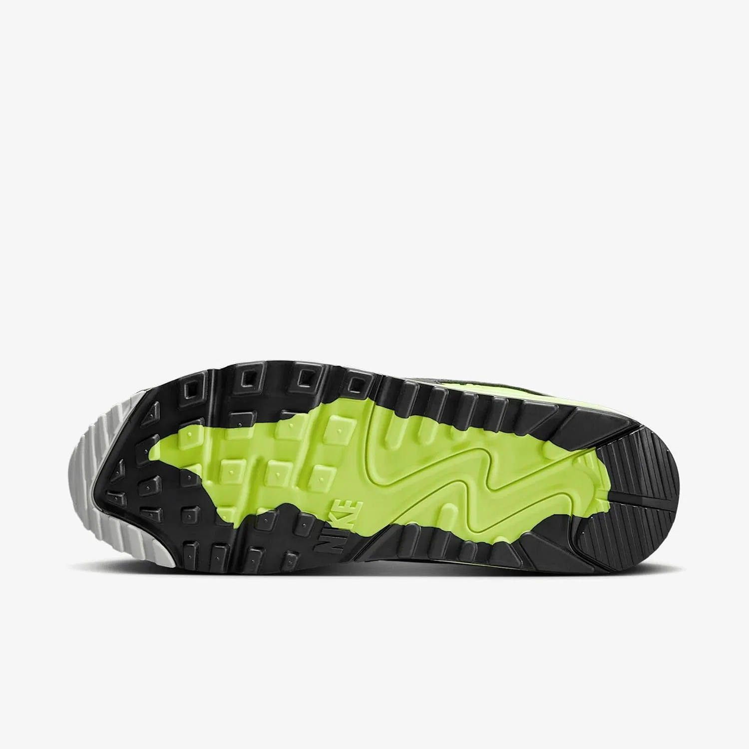 Кроссовки Nike Air Max 90 GTX для бега, модель Dj9779, Summit White Volt Black Cool Grey — фото 2