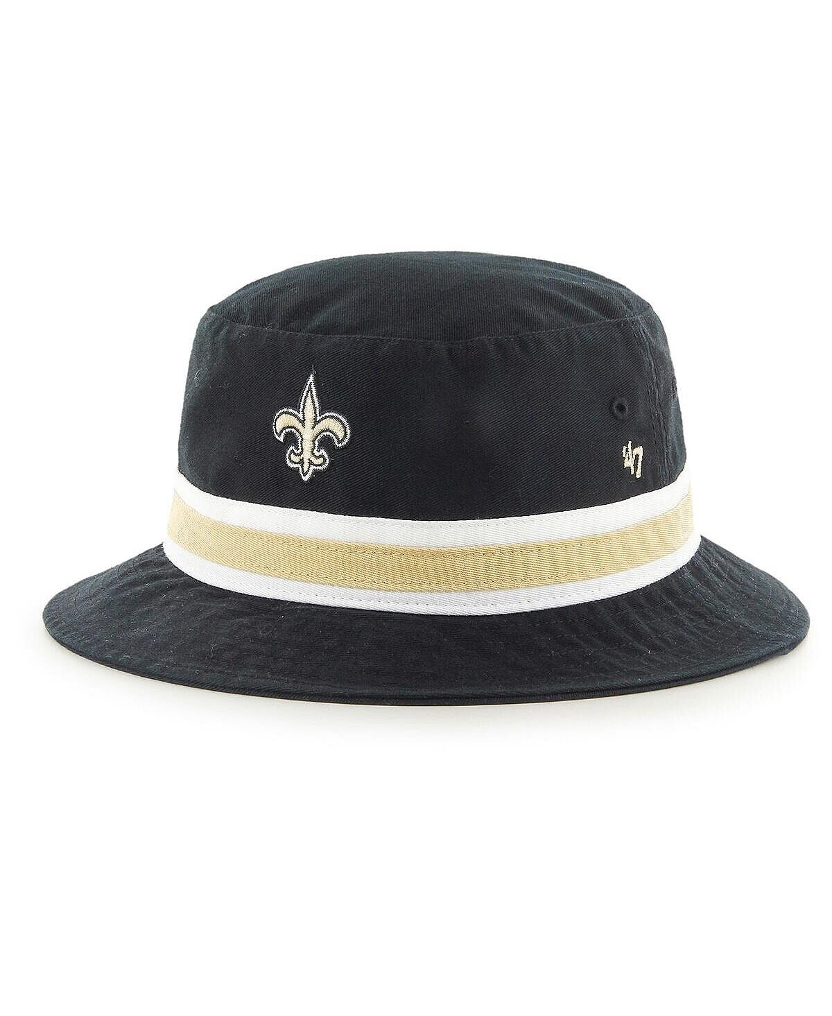 

Мужская черная панама в полоску New Orleans Saints '47 Brand