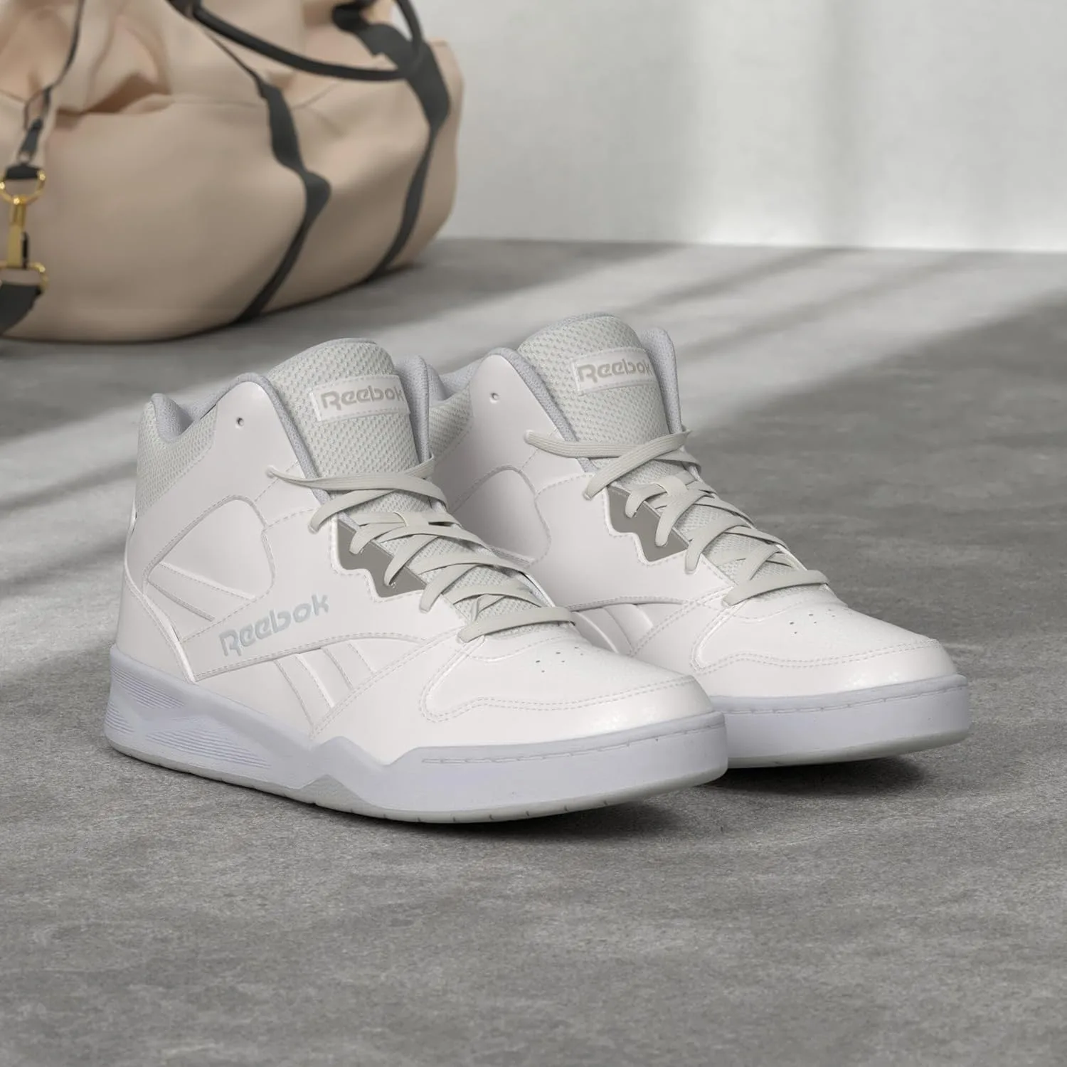 Мужские кроссовки Reebok BB4500 Hi 2, белый/светло-серый — фото 2