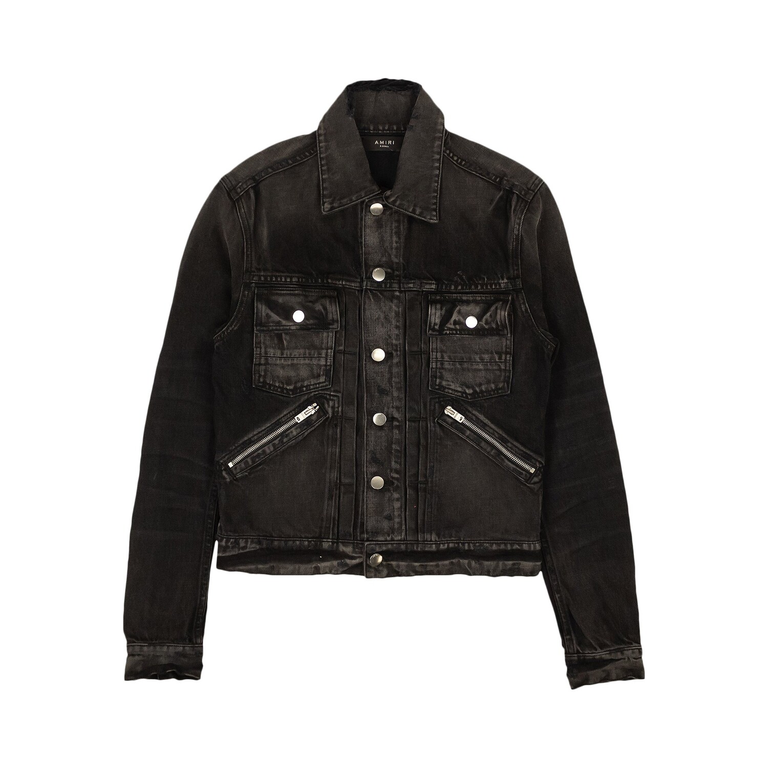 

Куртка Amiri Core с двойным скосом, цвет Черный