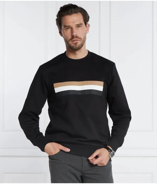 Толстовка Солери loose fit Boss, черный — фото 3