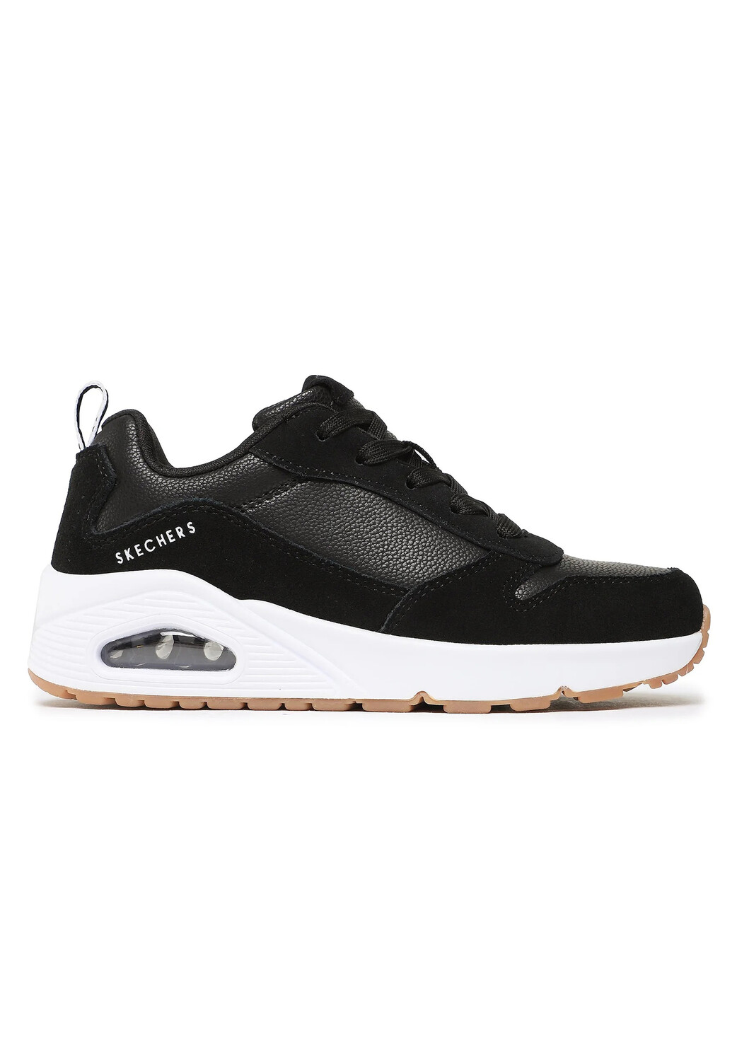 Низкие кроссовки Skechers Low UNO STACRE, черный — фото 2