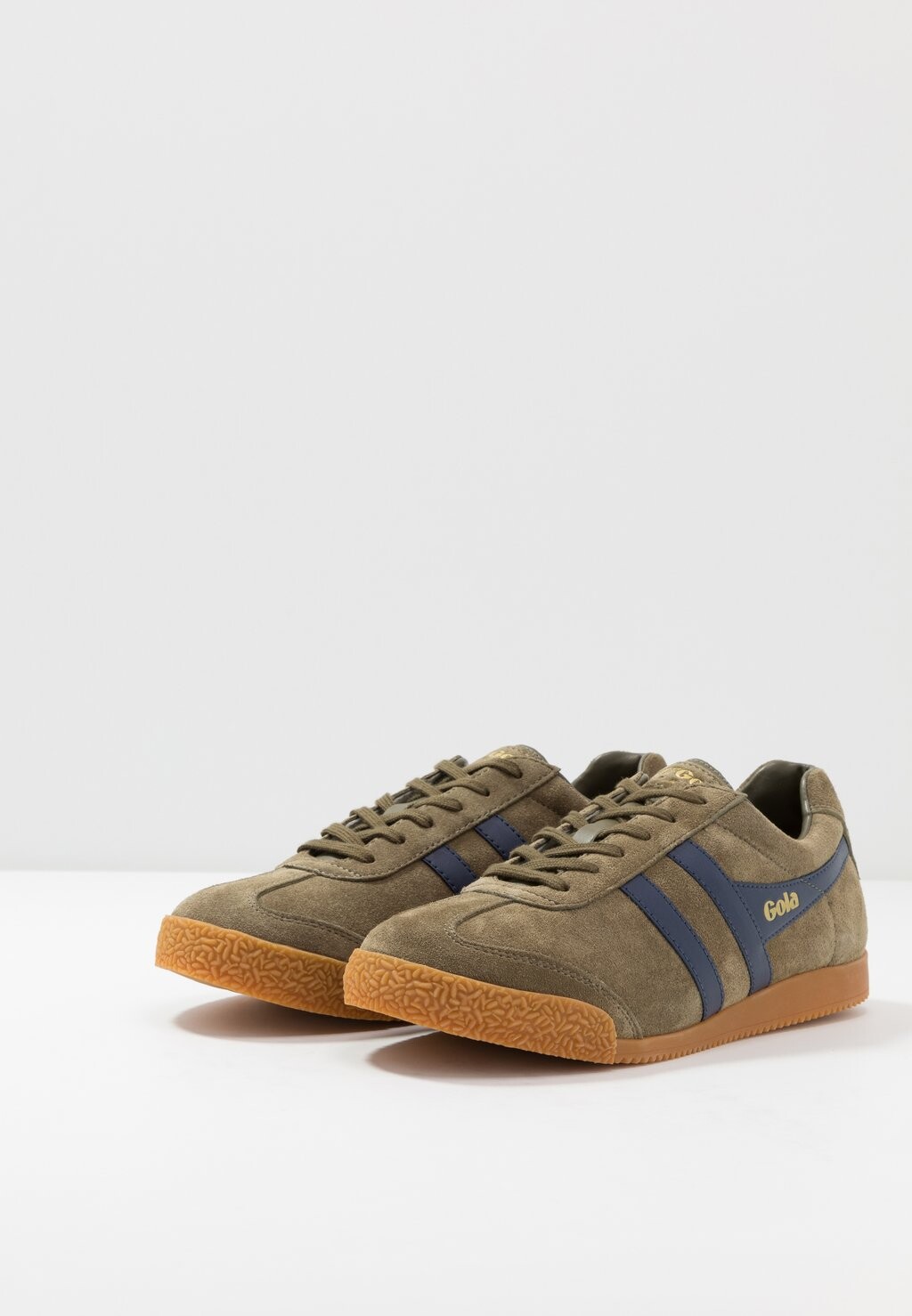 Низкие кроссовки Harrier Gola, цвет khaki/navy — фото 3