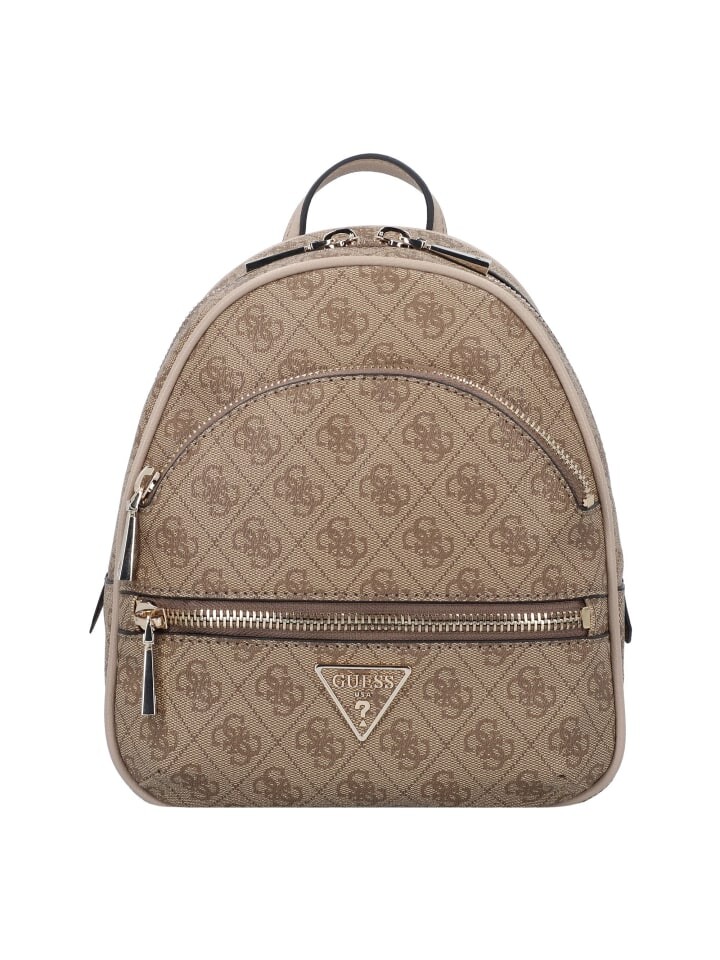 

Рюкзак Guess Manhattan City Rucksack 27 cm, цвет latte logo
