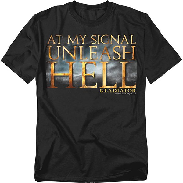 

Футболка Big & tall с принтом "Unleash Hell" Licensed Character