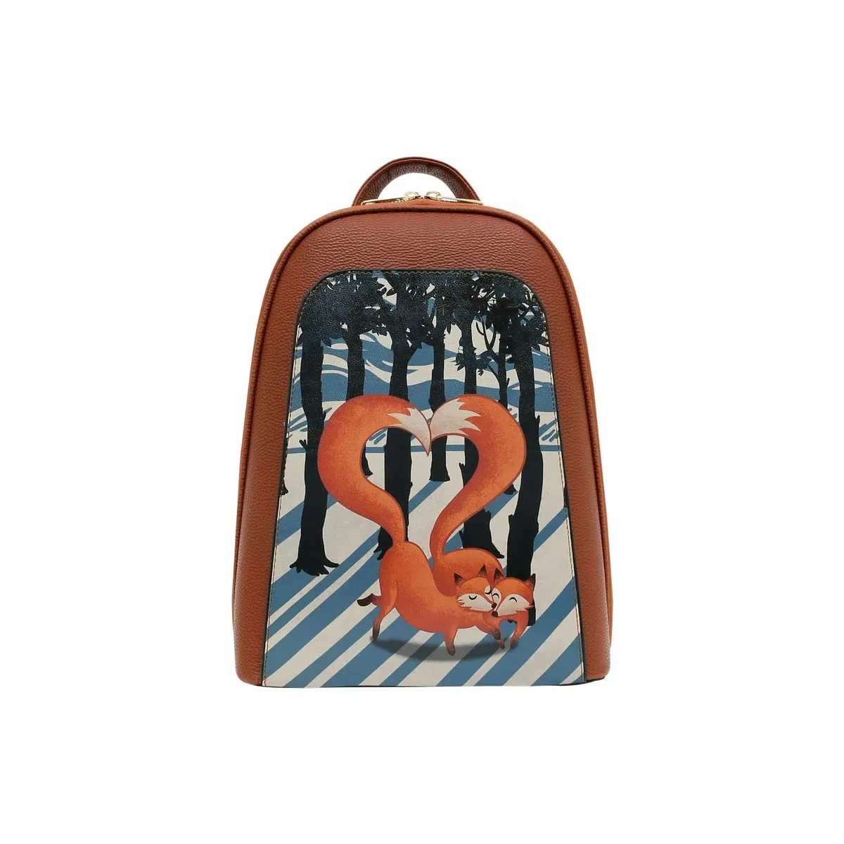 

DOGO Daypack "Женская аккуратная сумка Cuddling Season Веганские женские рюкзаки (модные) /", коричневый