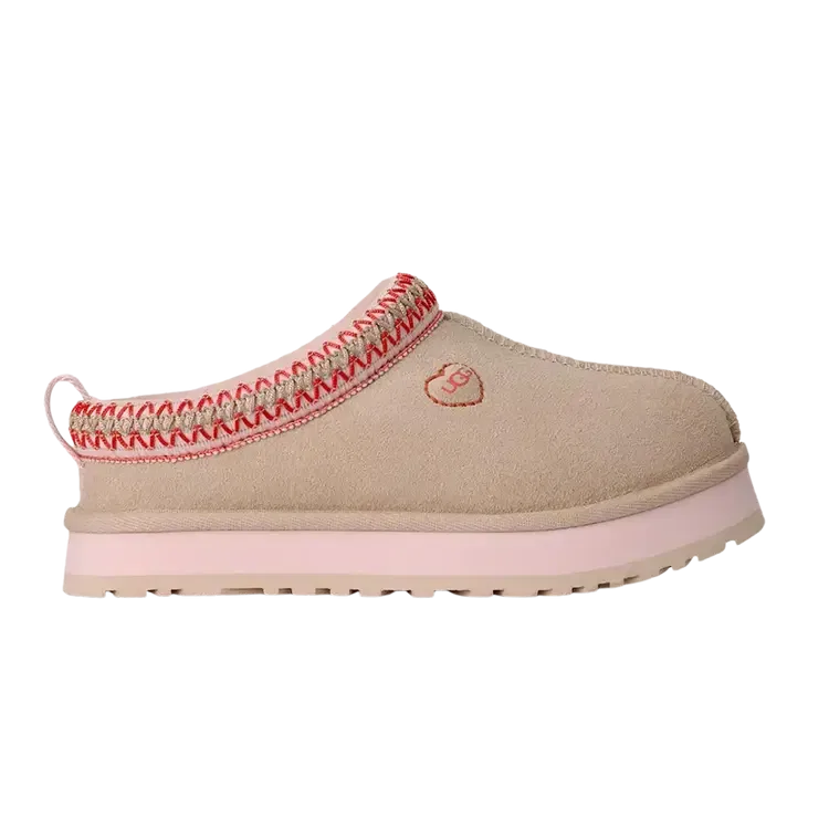 Тапочки UGG Tazz Love Kids 26, светло-коричневый