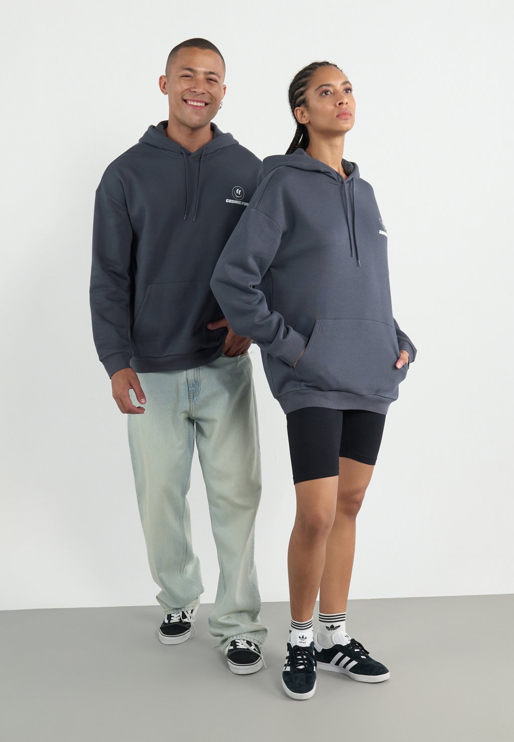 

Толстовка с капюшоном UNISEX YOURTURN, темно-серый