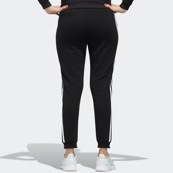 Штаны спортивные с тремя полосками neo essential Adidas, черный — фото 3