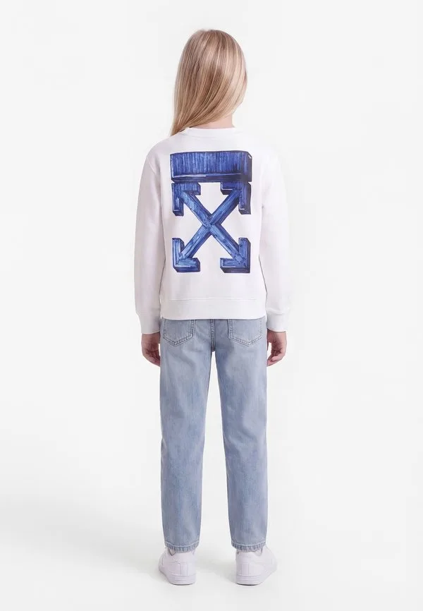Свитшот с круглым вырезом и рисунком стрелы Off-White, White — фото 2