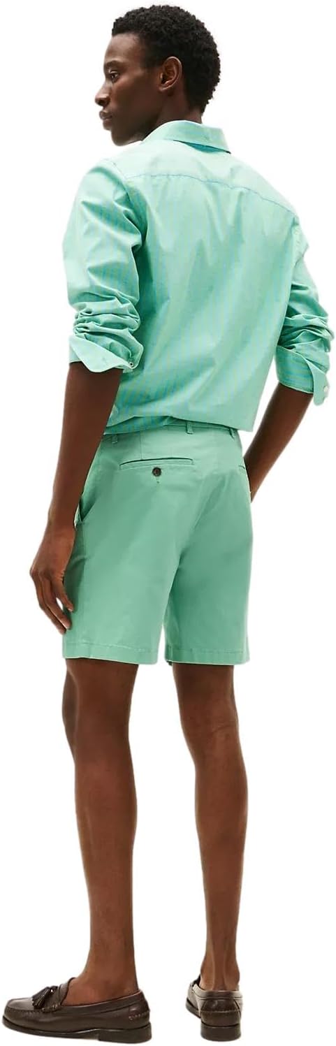Мужские шорты Tommy Hilfiger Regular Fit Flex-Tommy, коллекция 2024, 40, Frosted Evergreen — фото 4