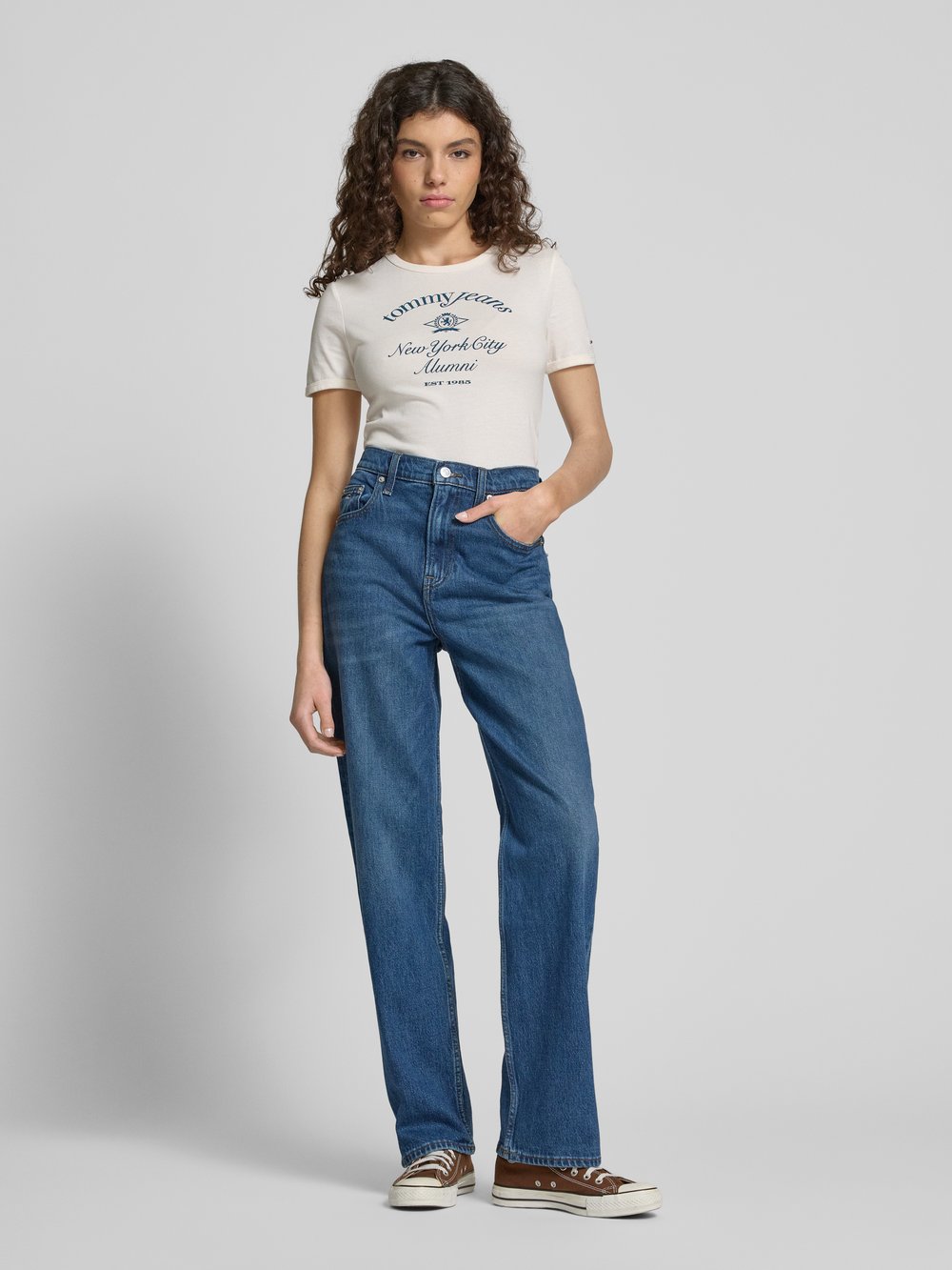 

Джинсы прямого кроя с 5 карманами, модель «LAYLA» Tommy Jeans