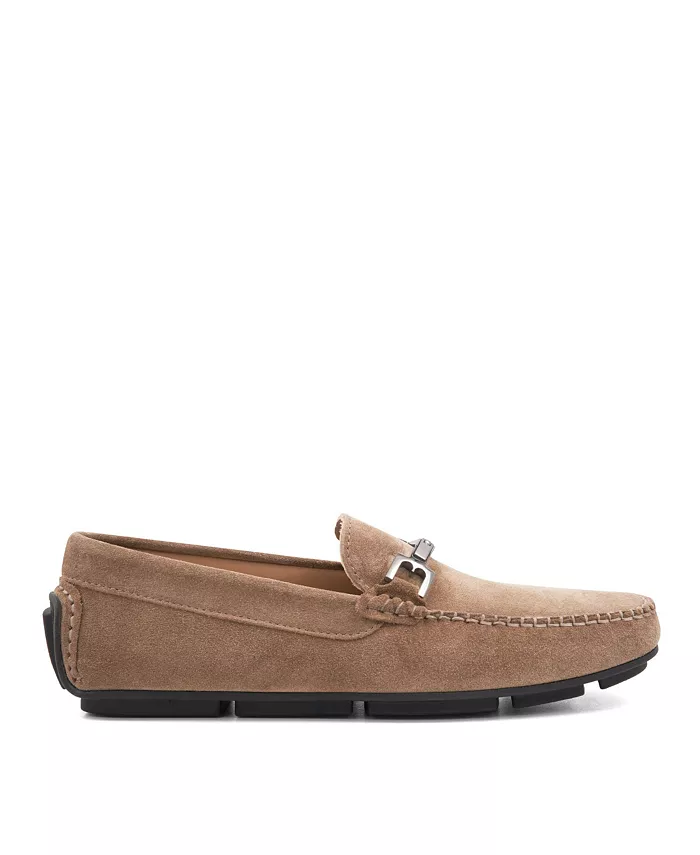 Мужские лоферы Taso Slip On Bruno Magli, коричневый/бежевый — фото 2