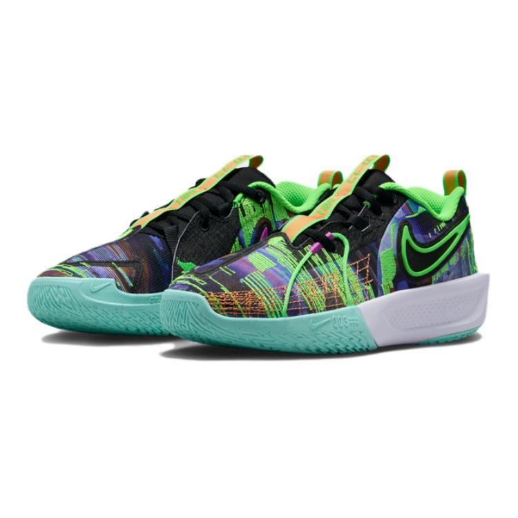 G.T. Cut 3 Low детские баскетбольные кроссовки для подростков Nike, 400 Pixel Storm — фото 3